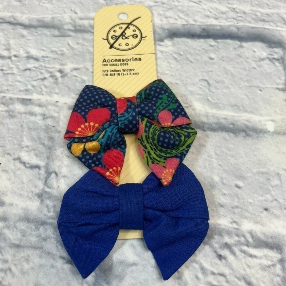 Dog Collar Bows for Small collar sizes